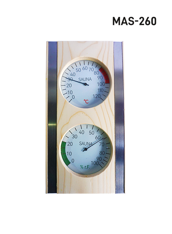 Sauna Thermometer & Hygrometer – MAS 260